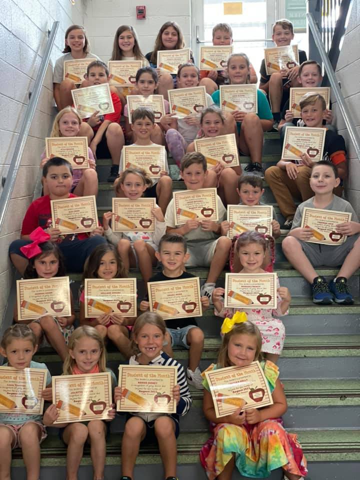 Students of the Month August