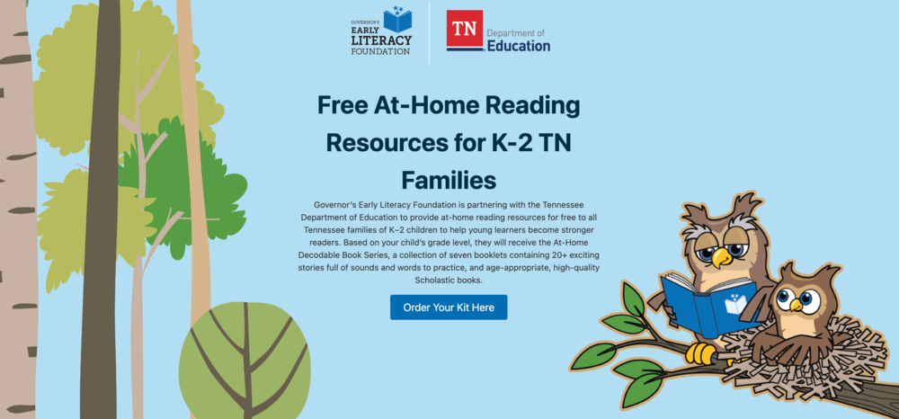 Free At Home Reading Resources